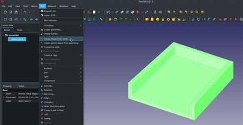 edit stl in freecad|Import from STL or OBJ .
